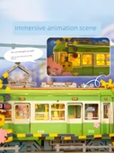 3D Ahşap Puzzle Kiraz Çiçeği Turu - TGS03 Çiçek Dolu - 3