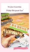 3D Ahşap Puzzle Kiraz Çiçeği Turu - TGS03 Çiçek Dolu - 10
