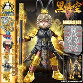 Sun Wukong Mecha Yapı Blokları - Ejderha Behemot Savaş Tanrısı (Direkt Deforme Olabilir) - 4