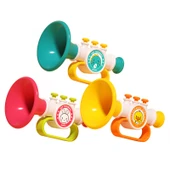 Çocuk Oyuncak Müzik Aleti Mini Armonika Düdük - Tombul Ejderha, Askısız - 6