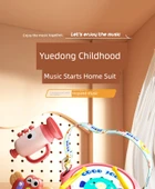 Bebek Müzik Aleti Seti - Pembe 5 Parça: Çift Taraflı Davul, El Vuruşlu Davul, Knockout, Kum Çekiç, Korna - 7