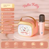 Hello Kitty Karaoke Mikrofonu - Çift Mikrofon, Reverb, Bluetooth - 6