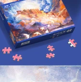 Çin Şehir Manzarası 1000 Parça Puzzle - Phoenix Antik Şehri - 11