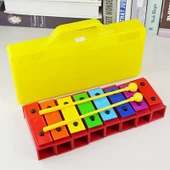 Orff Müzik Aleti - Büyük Siyah Beyaz 25 Tonlu Alüminyum Plaka thumbnail 10