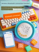 Kulaklık [Mavi Penguen Hoparlör] Bluetooth Bağlantılı Çocuk Karaoke Mikrofonu - 5