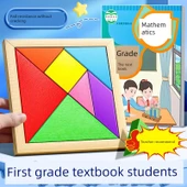 Manyetik Tangram Puzzle - 14x14cm - 108 Parça - 2