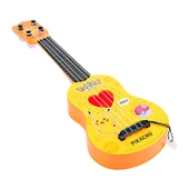 Pikachu Çocuk Müzik Aleti Oyuncak Seti - Pikachu Keman Tuba + 10 Delikli Blues Armonika - 6