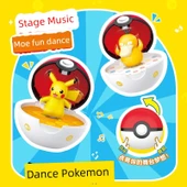 Pokemon Müzik Kutusu Poke Topu Pikachu 3 Tonlu Dans Eden Oyuncak Bebek - 3