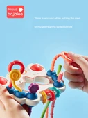 Yengeç Lala Bebek Oyuncak Puzzle - Parmak Eğlenceli Basma Kavrama - Yengeç Lala Le - 2