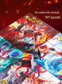Manyetik Kare Bulmaca - 2 Adet - 50 Büyük Parça - 5x5 Büyük Boy - 2