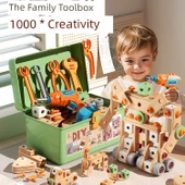 Çocuklar için Eğitici Kendin Yap Montaj Alet Seti - 158 Parça Elektrikli Tornavida Seti (Saklama Kutusu + Şarjlı Matkap) thumbnail 4