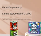 Panda Rubik Küpü 3'lü Set [Soyut + Uzay + Silindir] - 7