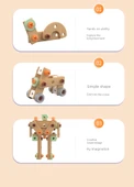Çocuklar İçin Eğitici Puzzle - Küçük Elektrikli Tornavidalı - 11
