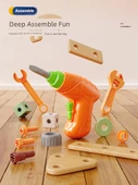 Çocuklar İçin Eğitici Puzzle - Küçük Elektrikli Tornavidalı - 5
