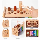 Ahşap Çekiçleme Oyunu - Küçük Şehir Keşif Parkuru thumbnail 4