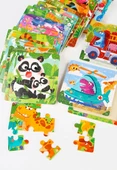 Ahşap Çocuk Puzzle - Aslan - 10