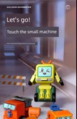 Çocuk Çarpışma Dönüşen Ekskavatör Robot Oyuncak - Mavi - 7