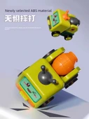 Çocuk Çarpışma Dönüşen Ekskavatör ve Kepçe Robot Oyuncak - 2'li Paket - 6