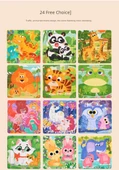 Ahşap Çocuk Puzzle - Aslan - 11