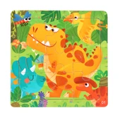 Ahşap Çocuk Puzzle - Aslan - 6