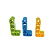 Lego Technic 2x4 L Şekilli Pin Delikli Kiriş 32140 - Koyu Mavi - 5