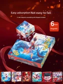 Manyetik Yapboz Oyuncak - 50 Büyük Parça 5x5 Büyük Boy (2'li Paket) - 3