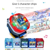 Dönüşen Araba Robot Saat Oyuncak - Saat + Fire King Riders thumbnail 4