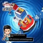 Dönüşen Araba Robot Saat Oyuncak - Saat + Fire King Riders thumbnail 8