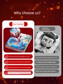 Manyetik Yapboz Oyuncak - 50 Büyük Parça 5x5 Büyük Boy (2'li Paket) - 5