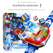 Dönüşen Araba Robot Saat Oyuncak - Saat + Fire King Riders thumbnail 3