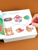 Etkileşimli Zeka Geliştirme Bulmaca Kitabı - 5-6 Yaş - 3