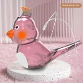 Çizgi Film Su Kuşu Düdüğü - Pembe Kuş (Boyun Askılıklı) - 1