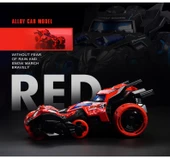 Çocuk Eğitim Seti Oyuncak - Bilim ve Teknoloji Kırmızısı Alaşım Fırlatma Araba thumbnail 1