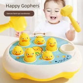 Çocuk Vurma Oyunu - Şirin Domuz Hamster Vurma [2 Çekiç Hediyeli] Eşleştirme Oyunu - 2