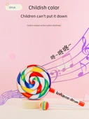 Lolipop El Davulu - Plastik Saplı - 20 cm - 5