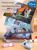 DIY Karikatür Sticker Kitabı - [Büyük/Baba Küçük Sihirli Peri] 6 Sahne + 4 Sticker Seti - 4