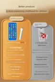 Çocuk Oyuncak Telefon - Pembe - 15 Tuşlu - Temel Model - 10