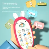 Bebek Pudrası Müzikli Telefon Oyuncak - Tavşanlı Bardak - 4