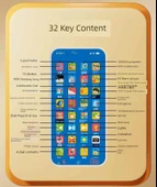 Çocuk Oyuncak Telefon - Pembe - 15 Tuşlu - Temel Model - 11