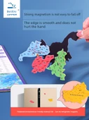 Manyetik Dünya Haritası Puzzle - Coğrafya Öğretmeni Tavsiyesi Büyük Çin Haritası - 5
