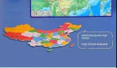 Manyetik Dünya Haritası Puzzle - Coğrafya Öğretmeni Tavsiyesi Büyük Çin Haritası - 8