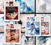 Nezha Manyetik Klotski Puzzle - A + Taiyi Gerçek Kişi İkili Paket - 8