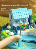 Elsa Şatosu Manyetik Ev Oyuncak Seti - Mavi Hediye Kutulu - 3