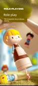 Elsa Şatosu Manyetik Ev Oyuncak Seti - Mavi Hediye Kutulu - 11
