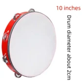 Xinjiang Dansı Tefi - 10 inç Kırmızı Çerçeve (25cm) - 1