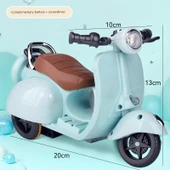 Oyuncak Domuzcuk Akrobasi Motosikleti - Mavi - 1