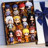 Naruto Aksiyon Figür Seti - Huo Ying Altılı Set B + Yıldız Işığı Hediye Kutusu + Hediye Çantası - 8
