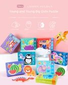 Eğitici Puzzle - Meyve ve Sebze Eşleştirme (50 Parça) - 1-2 Yaş - 8