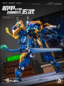 Dört Büyük Canavar Bazalt Mecha Dönüşen Yapı Blokları - 5