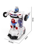 Oyuncak Robot Araba - Dönüşen Model (Pilli Versiyon) - 6